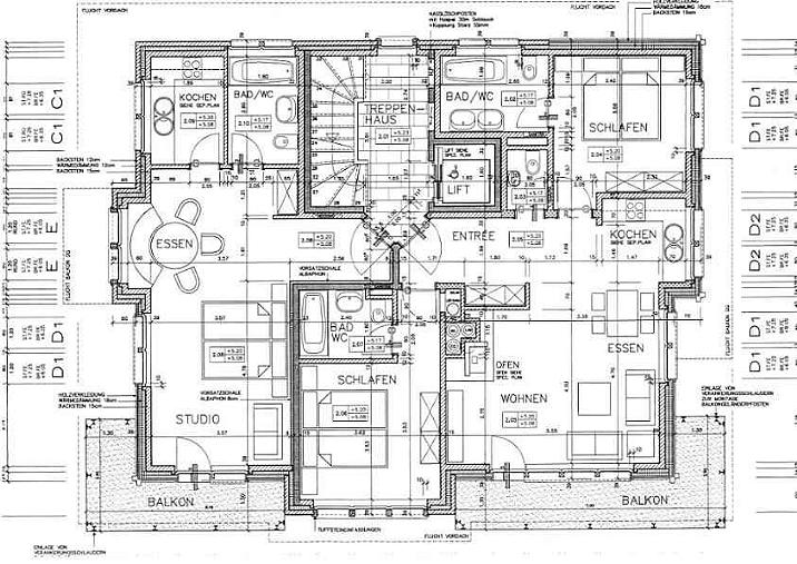 Grundrissplan